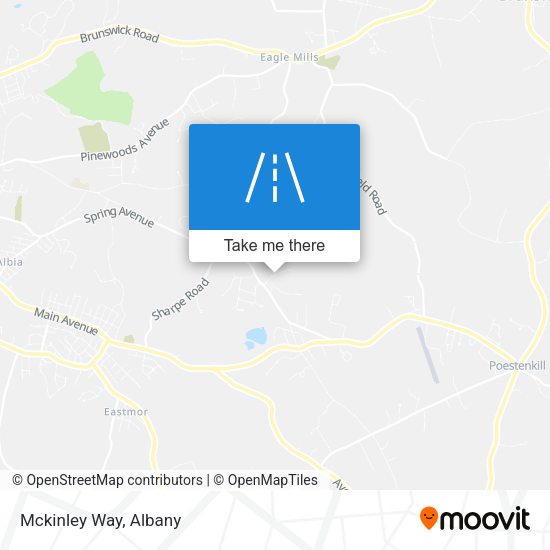 Mckinley Way map