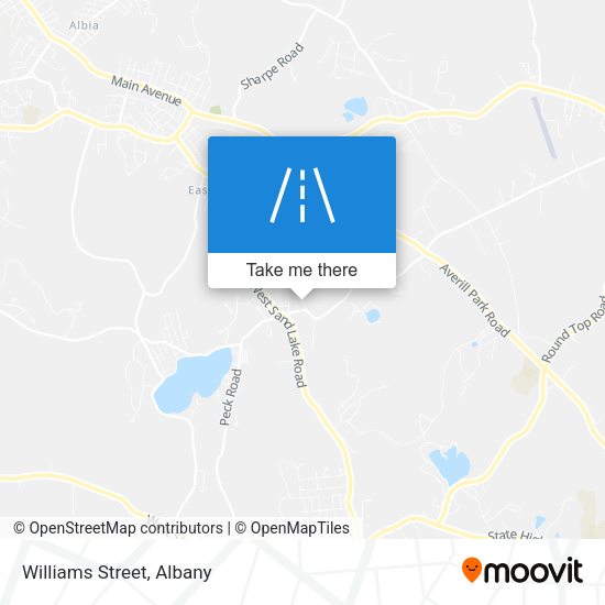 Mapa de Williams Street
