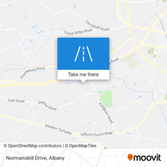 Mapa de Normanskill Drive