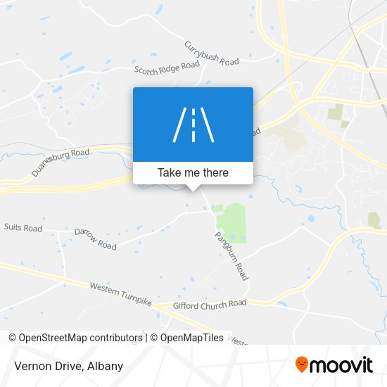 Mapa de Vernon Drive