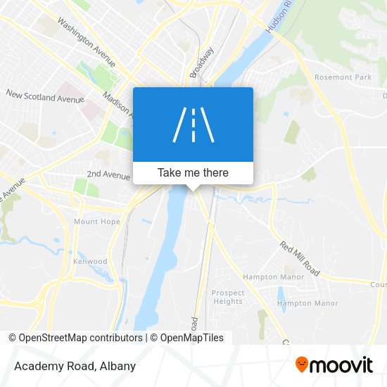 Mapa de Academy Road