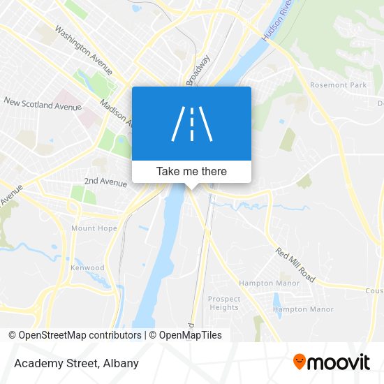 Academy Street map