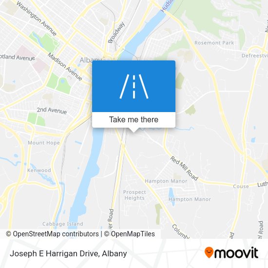 Mapa de Joseph E Harrigan Drive