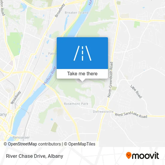 River Chase Drive map