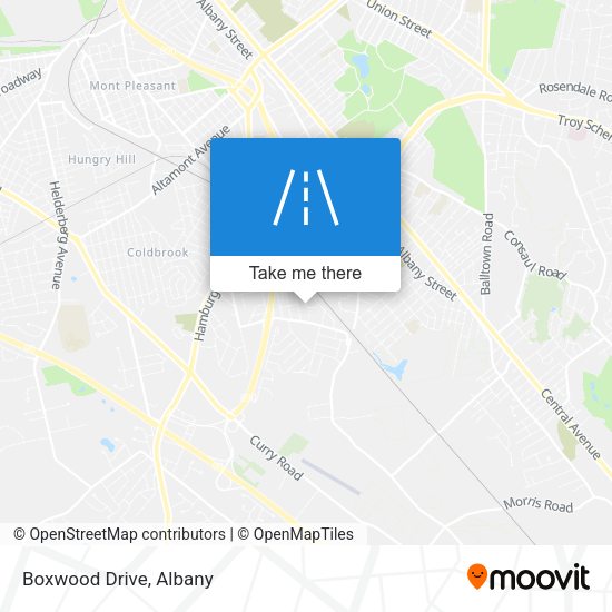 Boxwood Drive map