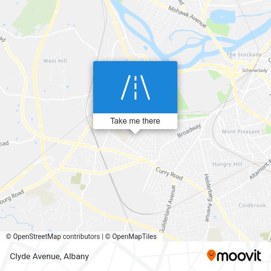 Mapa de Clyde Avenue