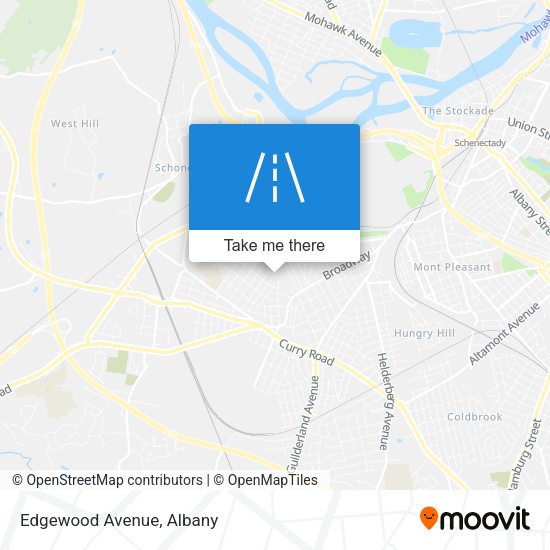Mapa de Edgewood Avenue
