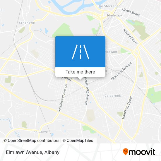 Mapa de Elmlawn Avenue