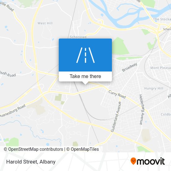 Mapa de Harold Street