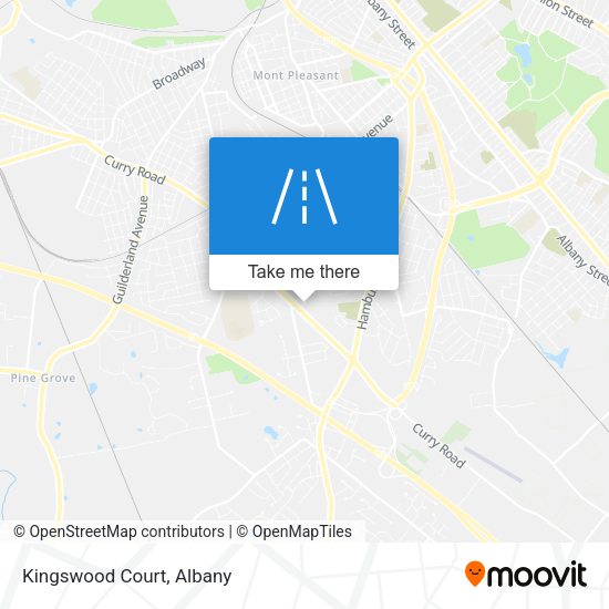 Mapa de Kingswood Court