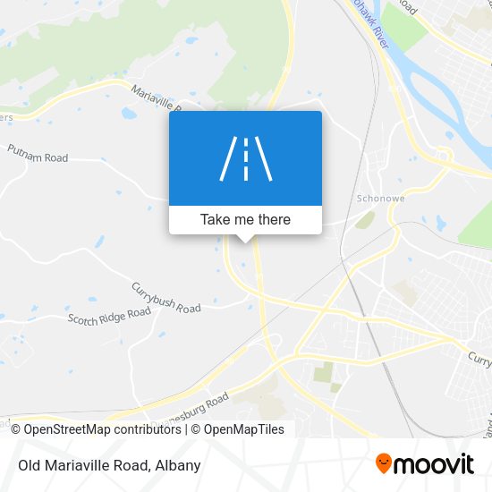 Mapa de Old Mariaville Road