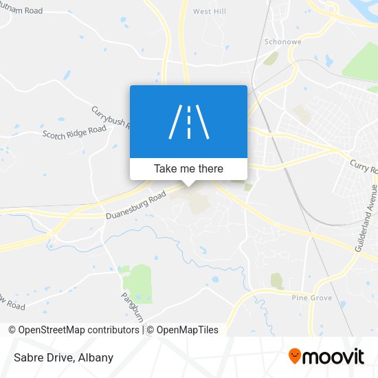 Mapa de Sabre Drive
