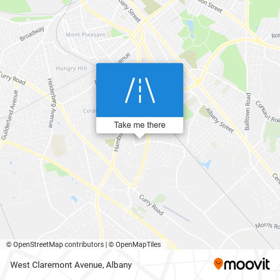 Mapa de West Claremont Avenue