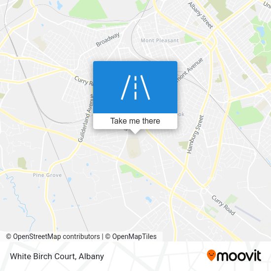 Mapa de White Birch Court