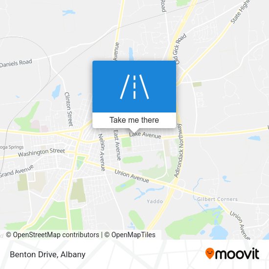 Mapa de Benton Drive