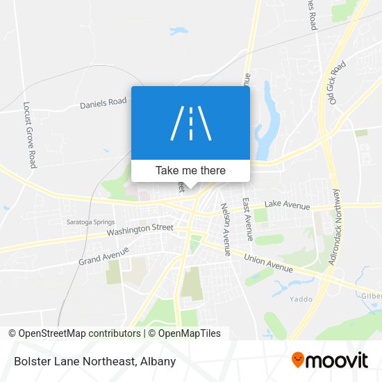 Bolster Lane Northeast map