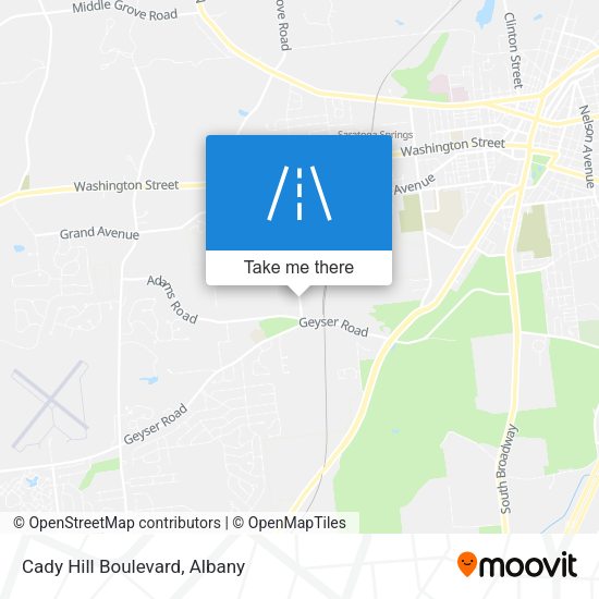 Mapa de Cady Hill Boulevard