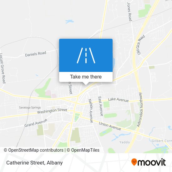 Mapa de Catherine Street