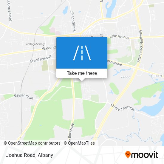 Mapa de Joshua Road
