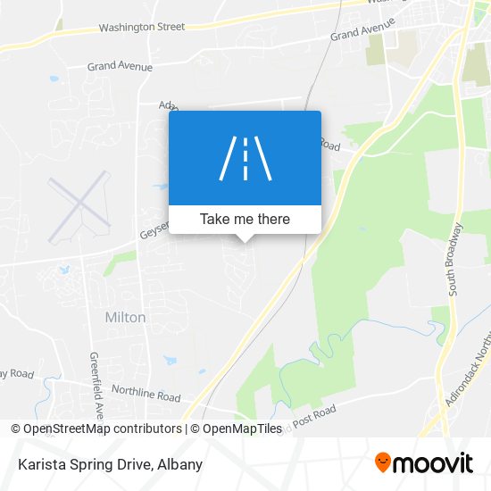 Karista Spring Drive map