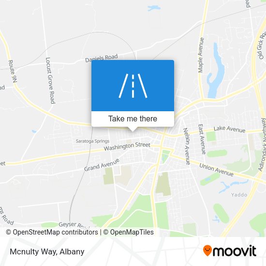 Mcnulty Way map