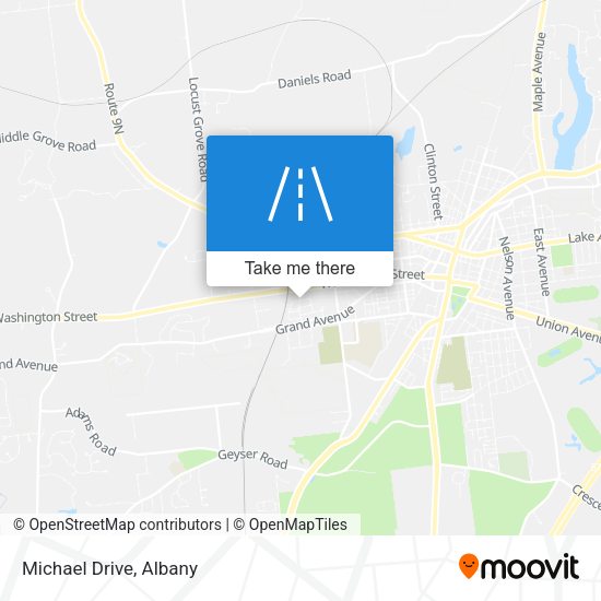 Mapa de Michael Drive