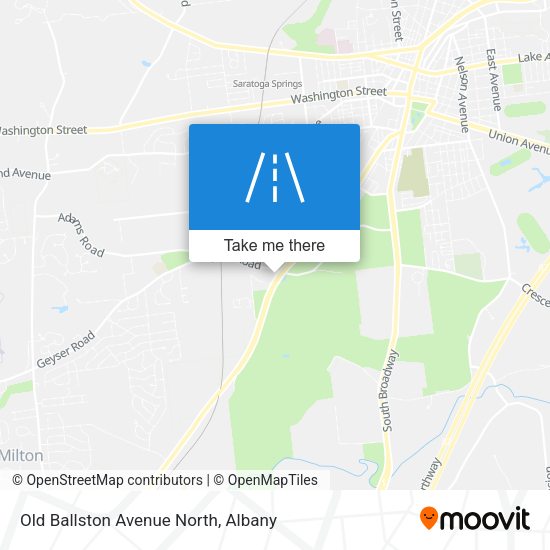 Mapa de Old Ballston Avenue North
