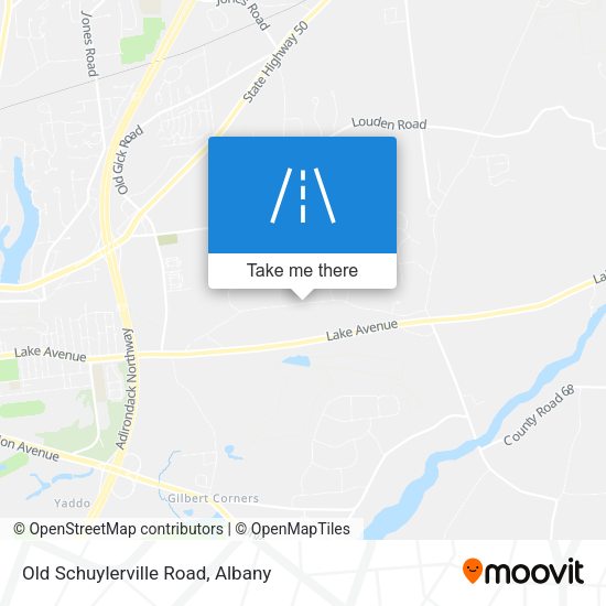 Mapa de Old Schuylerville Road