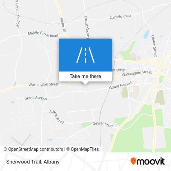 Mapa de Sherwood Trail