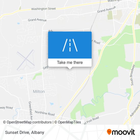 Mapa de Sunset Drive
