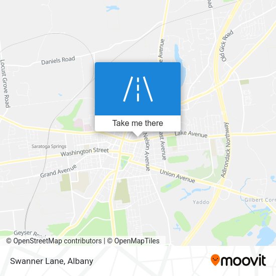 Mapa de Swanner Lane