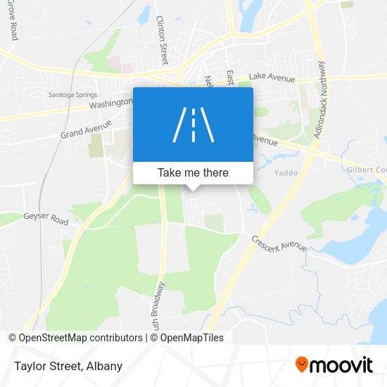 Mapa de Taylor Street