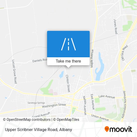Mapa de Upper Scribner Village Road