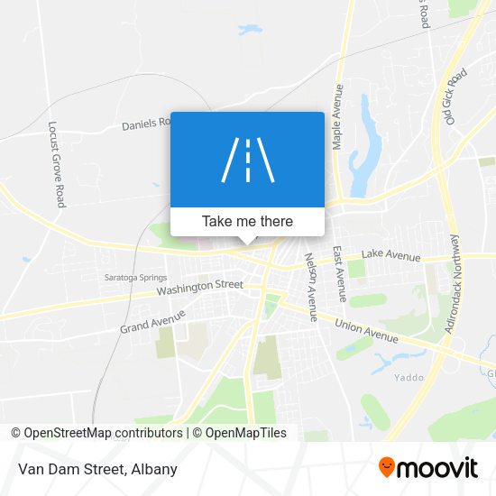 Mapa de Van Dam Street