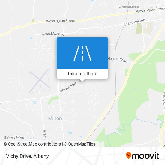 Mapa de Vichy Drive