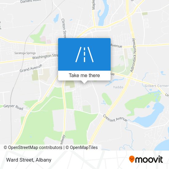 Mapa de Ward Street