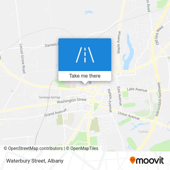 Mapa de Waterbury Street