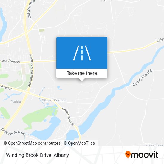 Mapa de Winding Brook Drive