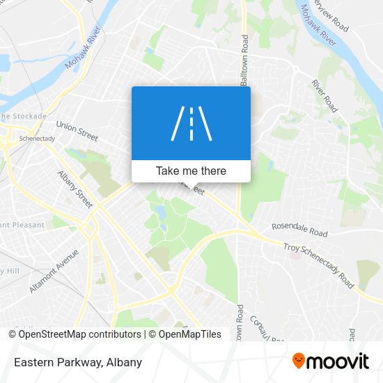 Mapa de Eastern Parkway