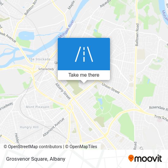 Mapa de Grosvenor Square