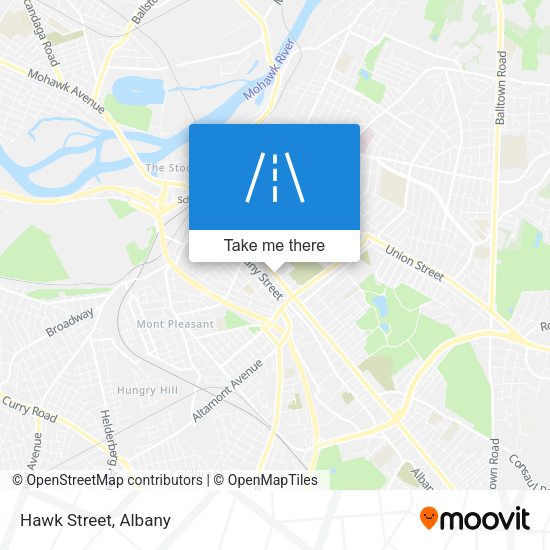 Mapa de Hawk Street