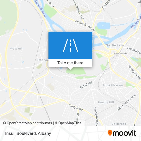 Mapa de Insull Boulevard