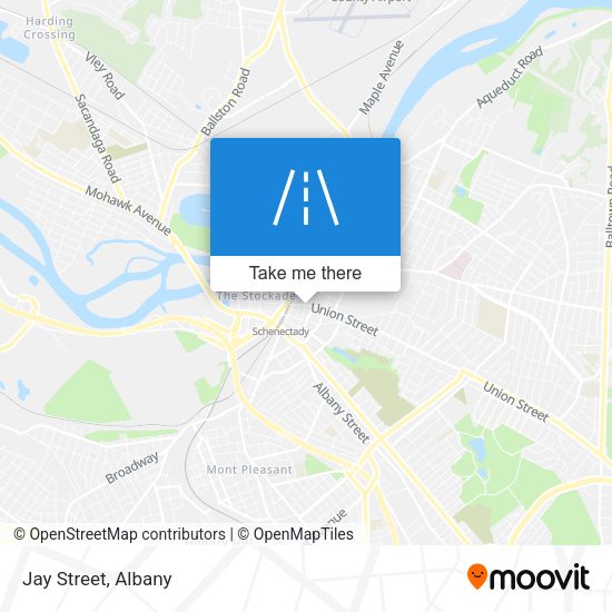 Mapa de Jay Street