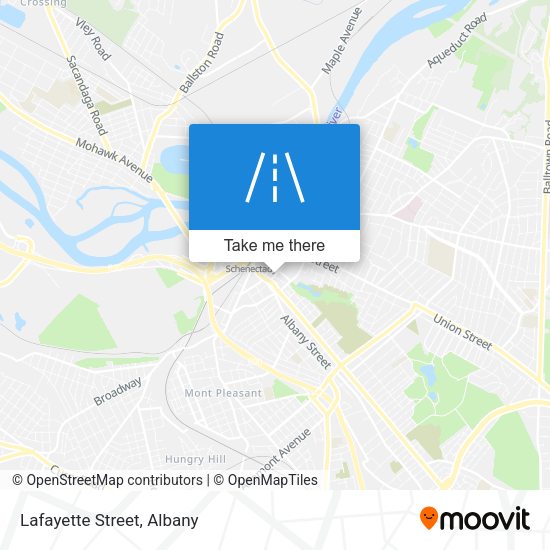Mapa de Lafayette Street