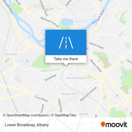 Mapa de Lower Broadway