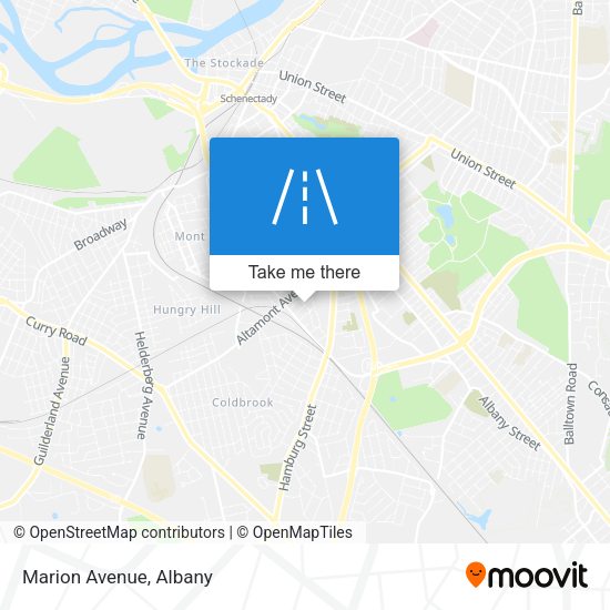 Mapa de Marion Avenue