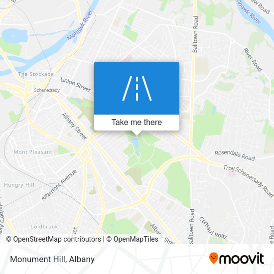 Mapa de Monument Hill