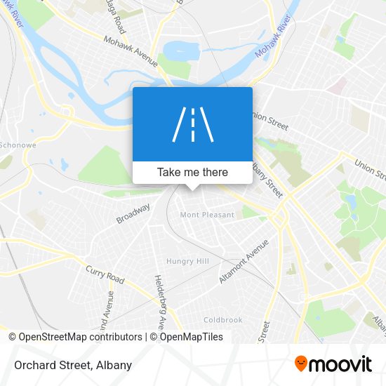 Mapa de Orchard Street