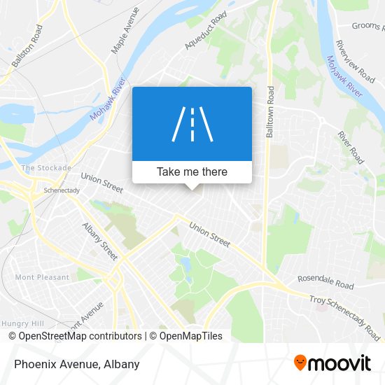 Mapa de Phoenix Avenue
