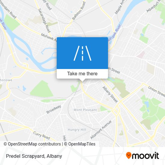 Mapa de Predel Scrapyard